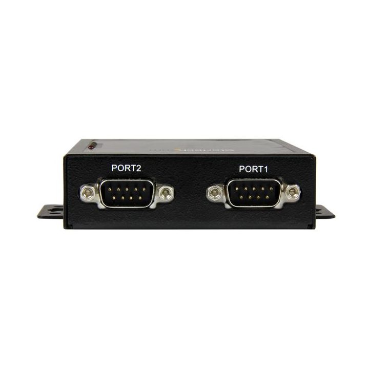 StarTech.com 2-Port RS232 Serial Device Server to IP - Metal