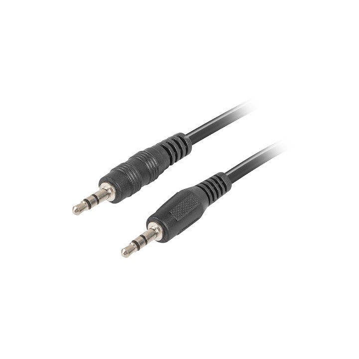 Cabo estéreo Lanberg jack 3.5mm macho-jack 3.5mm macho 1.2m preto…