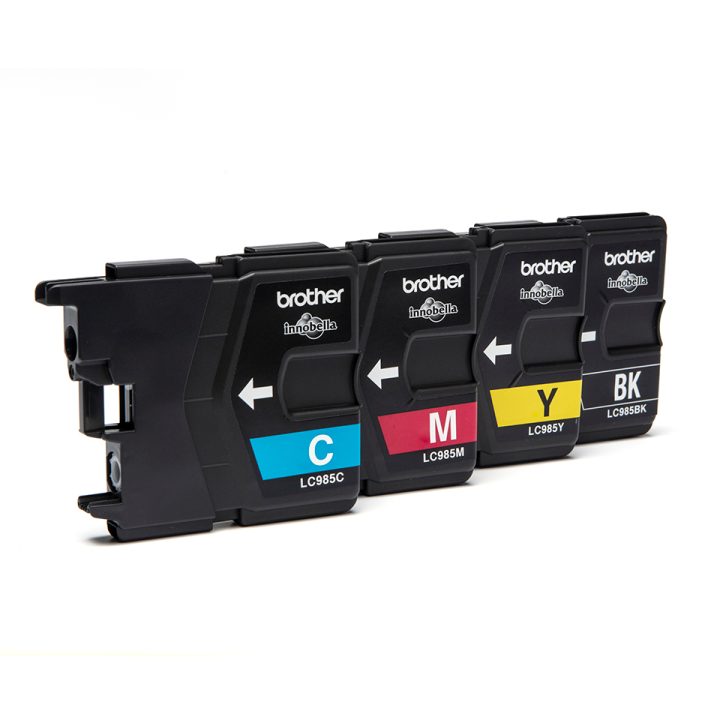Brother LC985VALBP cartucho de tinta 4 peça(s) Original Preto, Ciano…