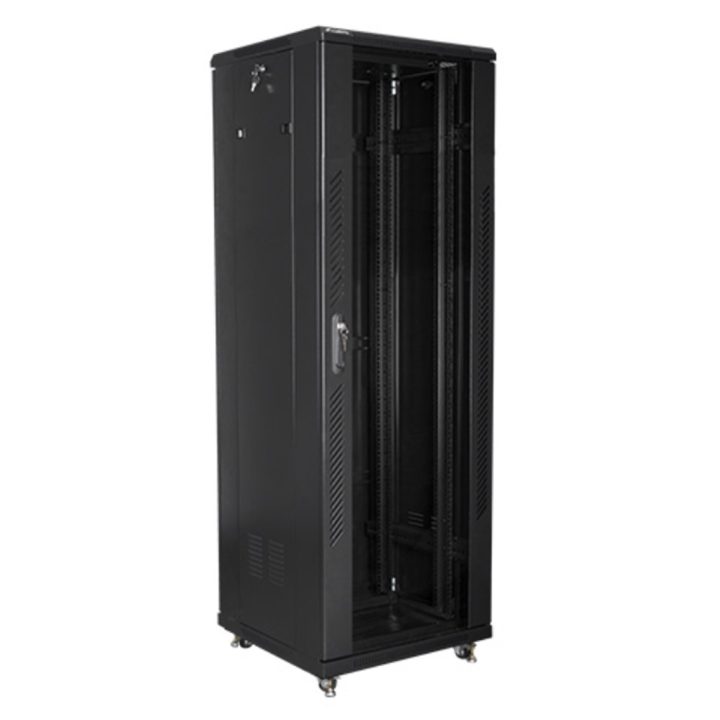 Armario Lanberg rack 19 pulgadas 37U 600X600 negro (FF01-6637-12B)