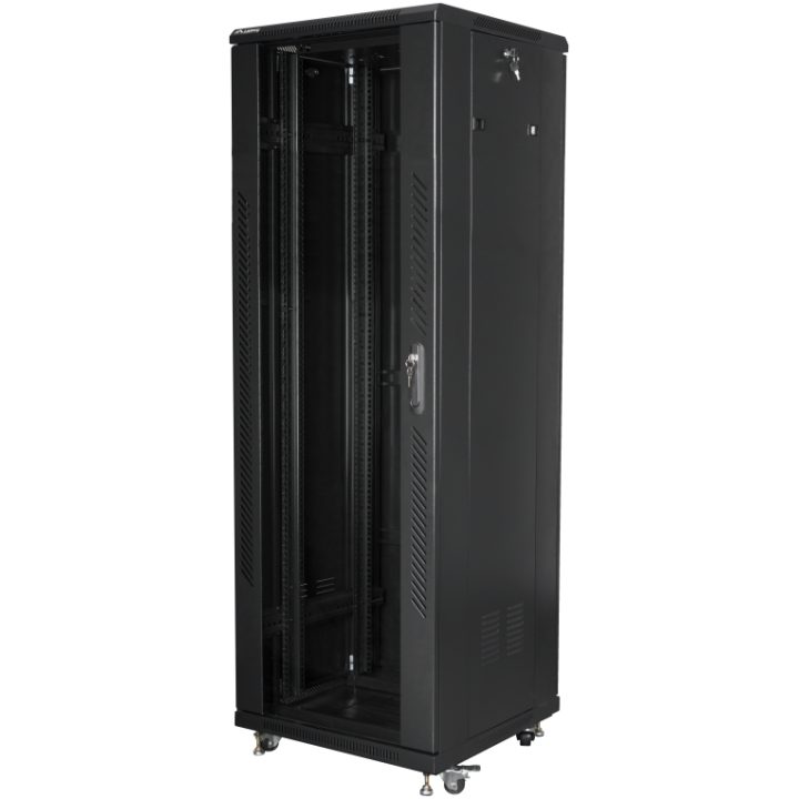 Lanberg 19-inch 37U 600x600 Black Rack Cabinet (FF01-6637-12B)
