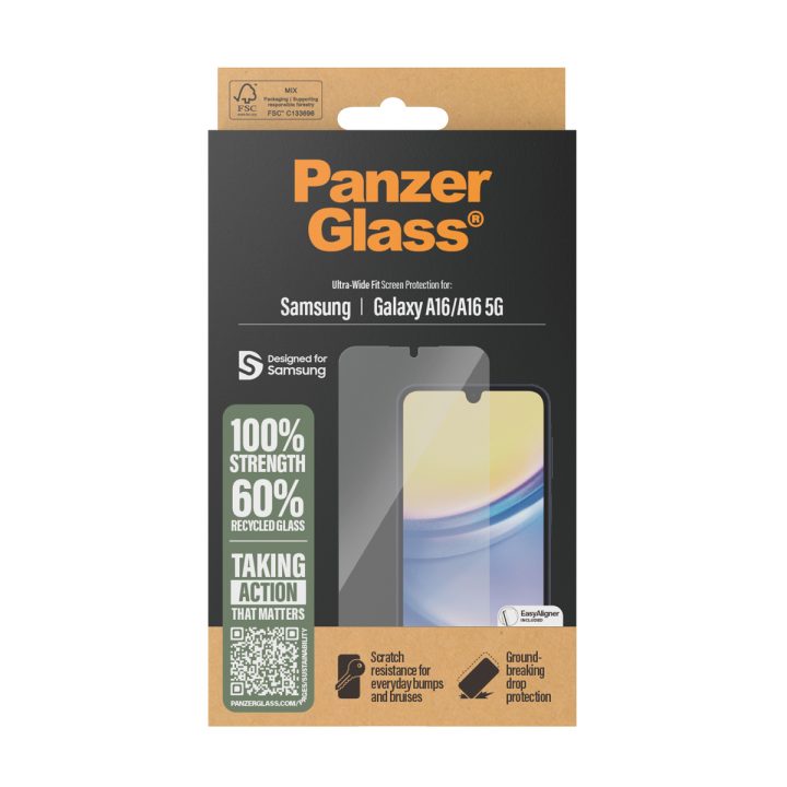 PanzerGlass ® Screen Protector Samsung Galaxy A16 | A16 5G |…