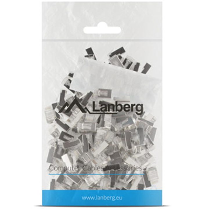 Conector Lanberg cat 6 FTP 8P8C pack 100 uds (PLS-6000)