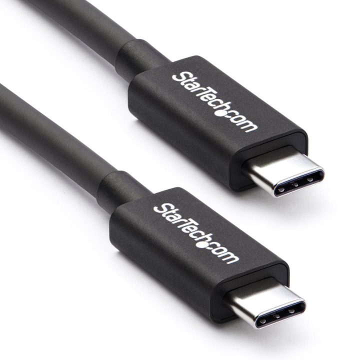 StarTech.com Passive Thunderbolt 3 Cable 50cm - 40Gbps - PD 100W -…