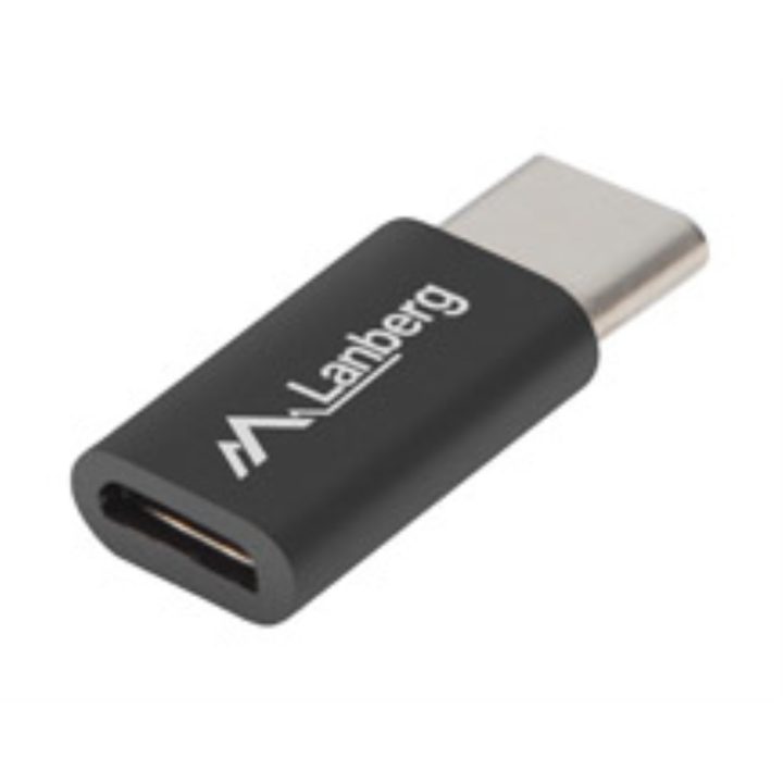 Adaptador Lanberg USB 2.0 tipo C macho-micro-b fêmea preto…