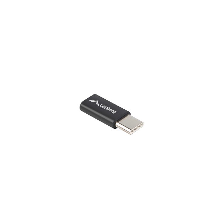 Adaptador Lanberg USB 2.0 tipo C macho-micro-b hembra negro…