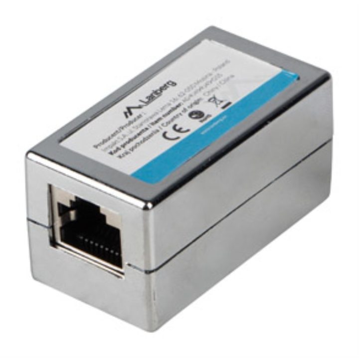 Adaptador Lanberg CAT6 FTP RJ45 fêmea-fêmea (AD-RJ45-RJ45-OS6)