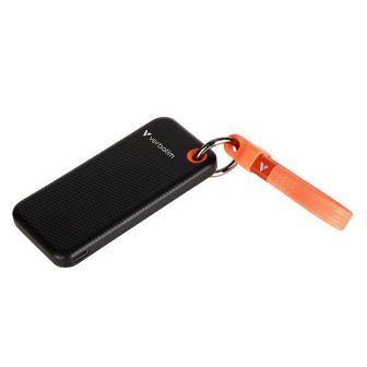 Verbatim Pocket SSD 2 TB USB Type-C 3.2 Gen 2 (3.1 Gen 2) Black…