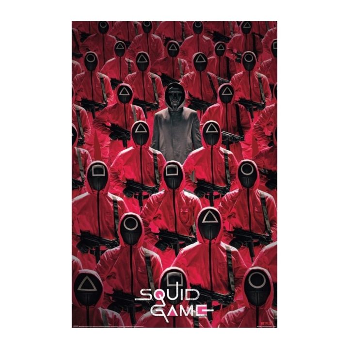 Squid Game Organization Members & Boss Poster
