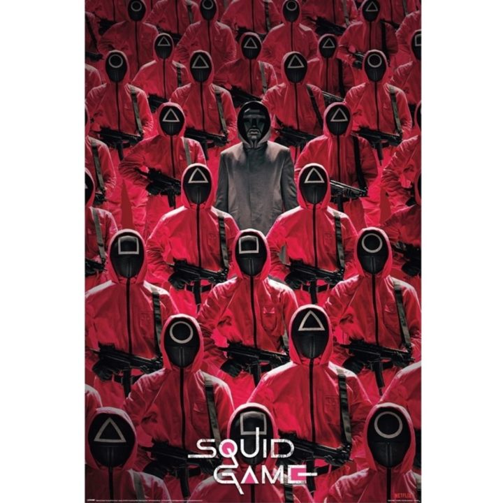 Squid Game Organization Members & Boss Poster