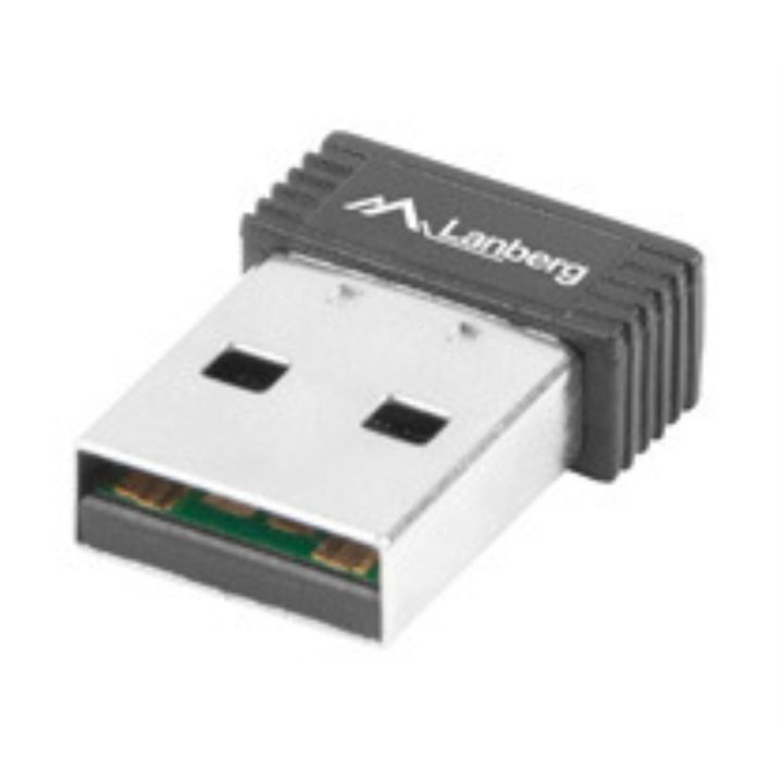 Adaptador de rede Lanberg USB Wi-Fi 150 MB-s (NC-0150-WI)