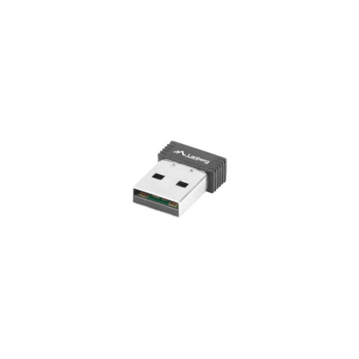 Lanberg USB Wi-Fi Network Adapter 150 MB-s (NC-0150-WI)