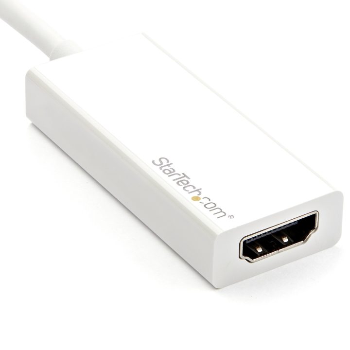 StarTech.com USB-C to HDMI Adapter - 4K 60Hz - White