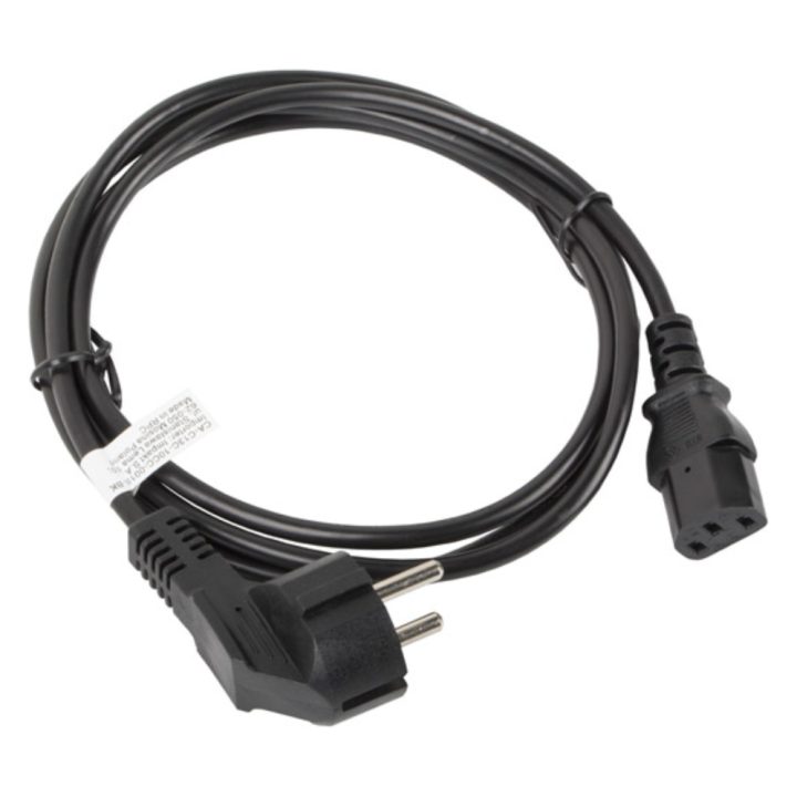 Lanberg Power Cable Schuko CEE 7/7 to IEC320 C13 1.8m…
