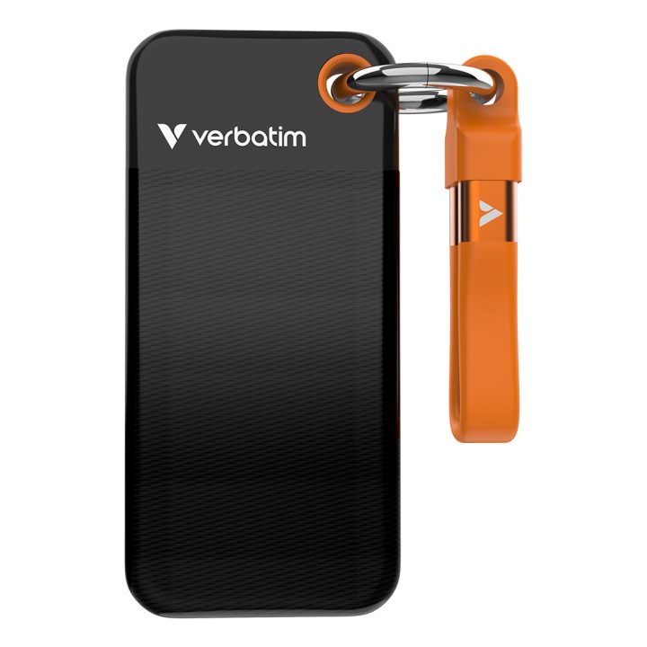 Verbatim Pocket SSD 2 TB USB Type-C 3.2 Gen 2 (3.1 Gen 2) Black…