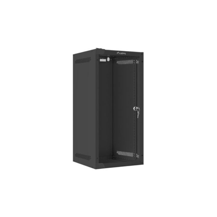 Lanberg WF10-2312-10B 12U Wall-Mount Rack Cabinet Black