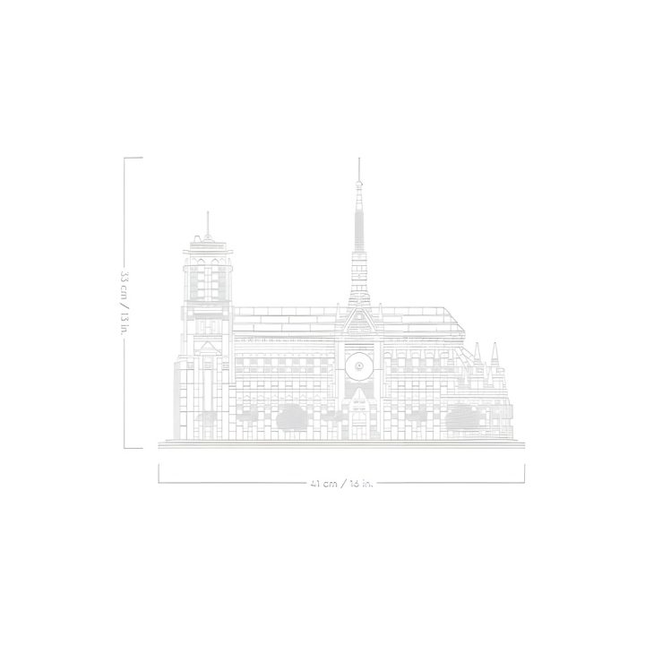 Lego Architecture Notre Dame de Paris (21061)