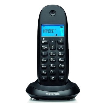 MOTOROLA C1001 CB+ Telefone DECT Preto (107C1001CB+)