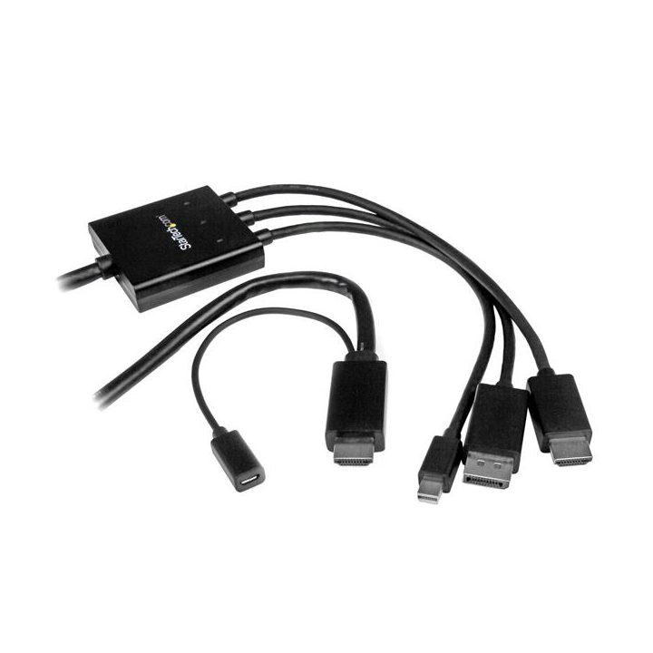 StarTech.com Cable Conversor HDMI, DisplayPort o Mini DisplayPort a…