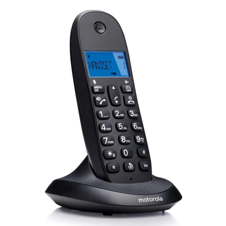 MOTOROLA C1001 CB+ DECT Phone Black (107C1001CB+)