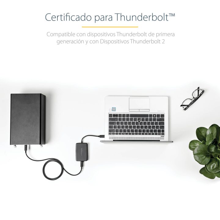 StarTech.com Adaptador Thunderbolt 3 para Thunderbolt 2 de Computador…