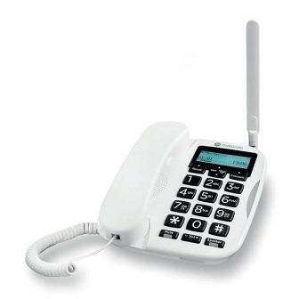 MOTOROLA FW500 Telefone Fixo + 4G + bateria de emergência (107FW500)