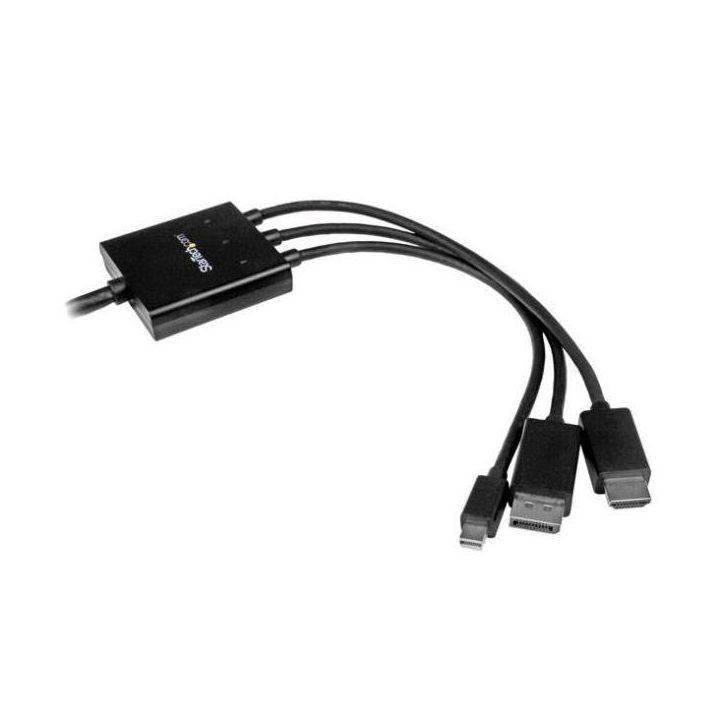 StarTech.com HDMI, DisplayPort or Mini DisplayPort to HDMI Converter…