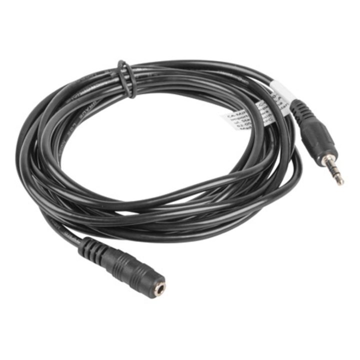 Cabo estéreo Lanberg jack 3.5 mm macho-jack 3.5mm fêmea 3m preto…