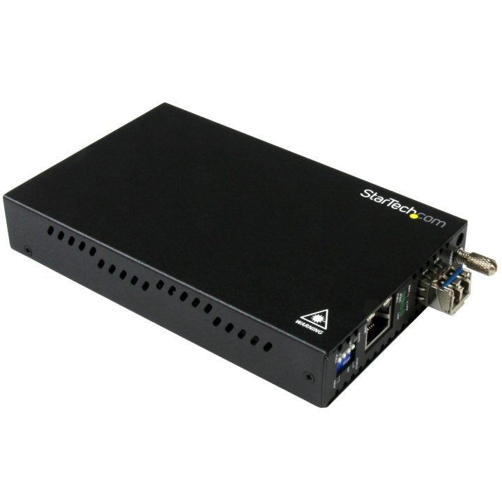 StarTech.com Conversor de Meios Ethernet Gigabit de Cobre para Fibra…