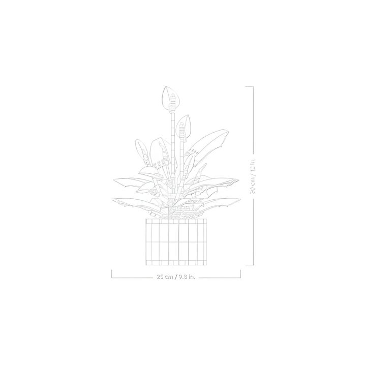 Lego botanicals lirio de la paz (11504)