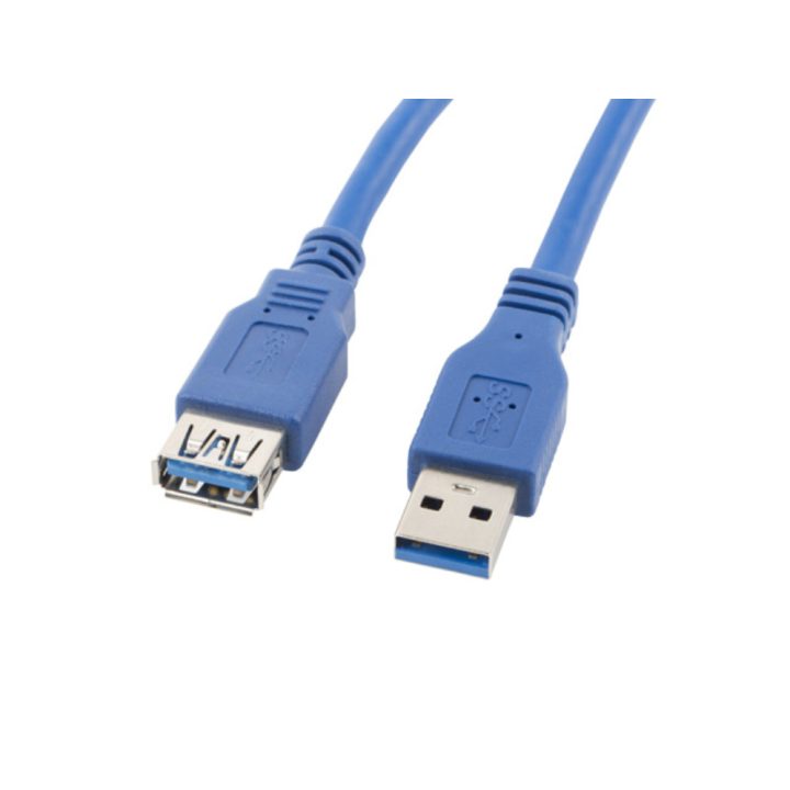 Cable alargador Lanberg USB 3.0 macho-hembra-3m azul…