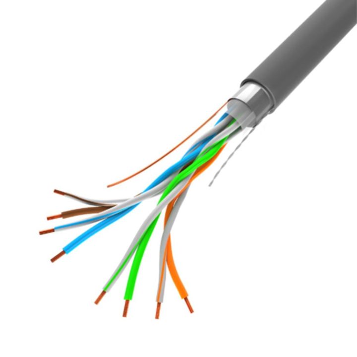 Bobina 100MB-s Lanberg UTP RJ45 trançado cca AWG24 305m cinzento…
