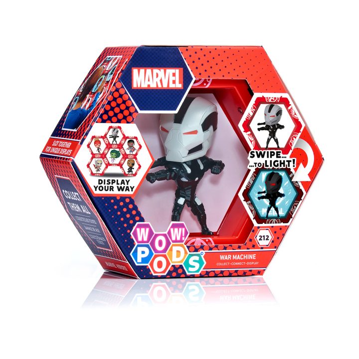 Wow Stuff Wow! Pod Marvel War Machine Figure (918MVL101644)