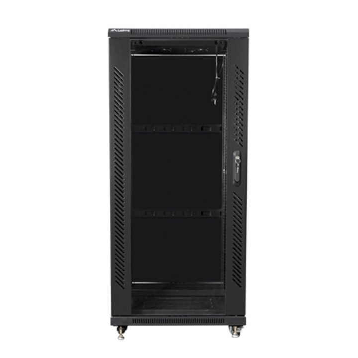 Armário rack Lanberg 19 polegadas 27U 600X600 preto (FF01-6627-12B)