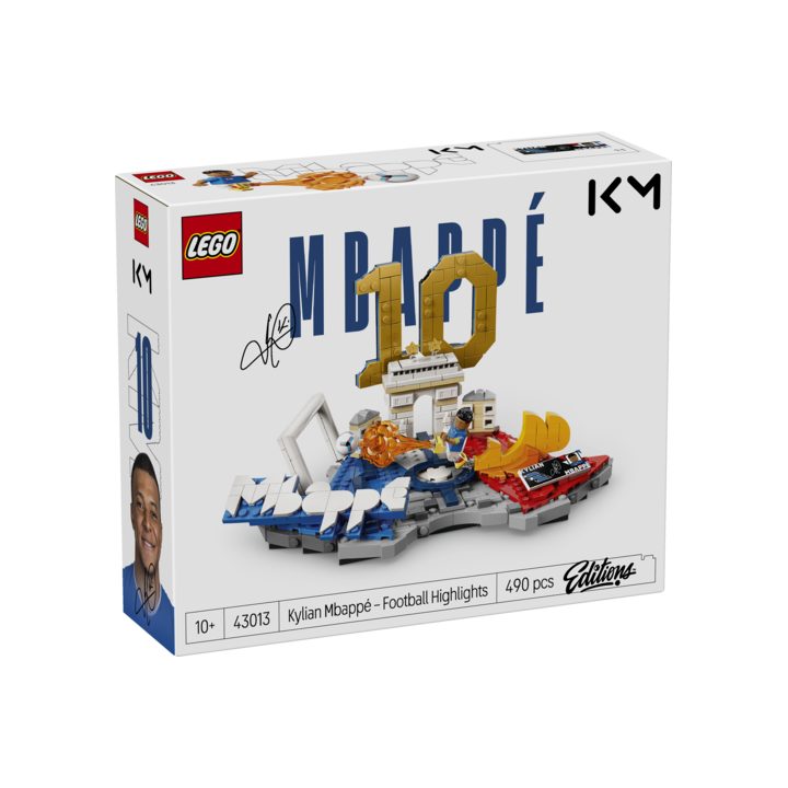 Lego Fenómenos do Futebol Kylian Mbappé (L43013)
