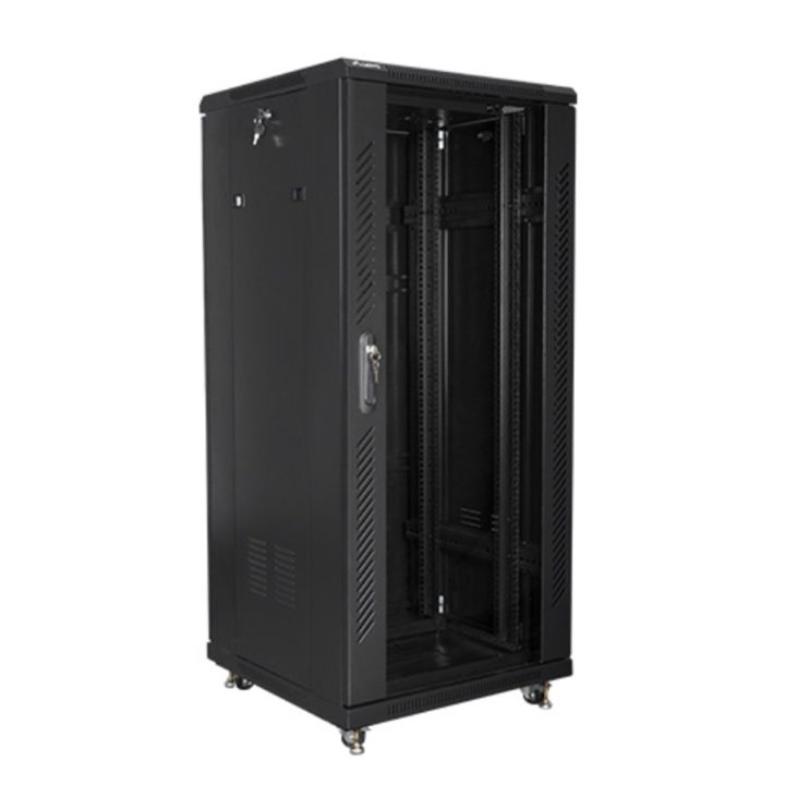 Armario Lanberg rack 19 pulgadas 27U 600X600 negro (FF01-6627-12B)