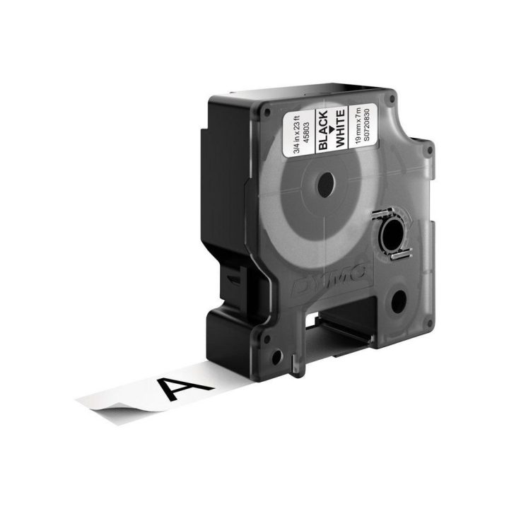DYMO D1 Genuine Labels | Black on White | 19 mm × 7 m | Self-Adhesive…