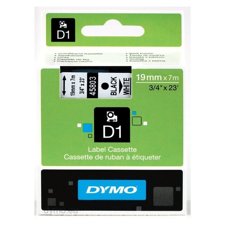 Etiquetas autênticas DYMO D1 | impressão a preto sobre fundo branco |…