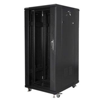 Lanberg FF01-6827-12B armario rack 27U Rack o bastidor independiente…