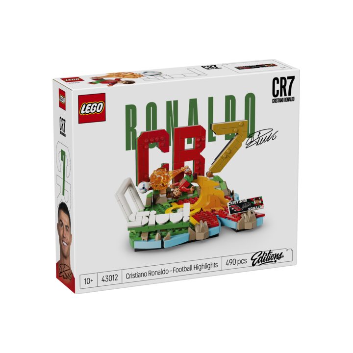 Lego Fenómenos do Futebol Cristiano Ronaldo (L43012)