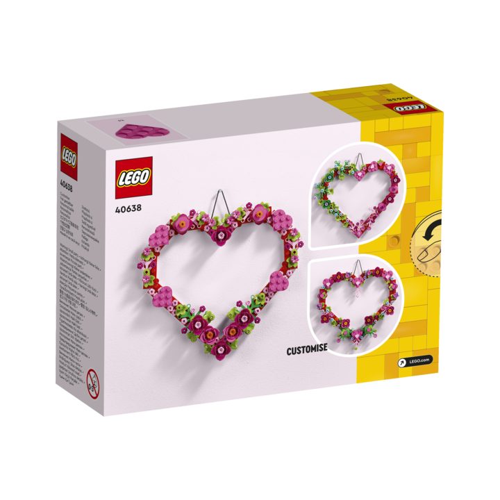 Lego Decorative Heart (40638)