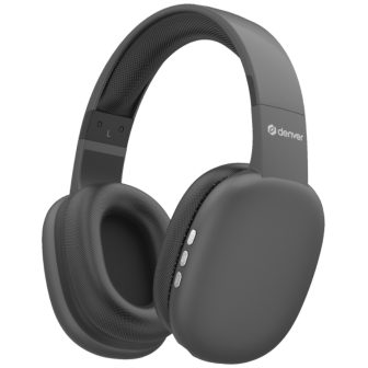 Denver BTH-252 Headphones Over-Ear Wireless Headset Hands-Free…