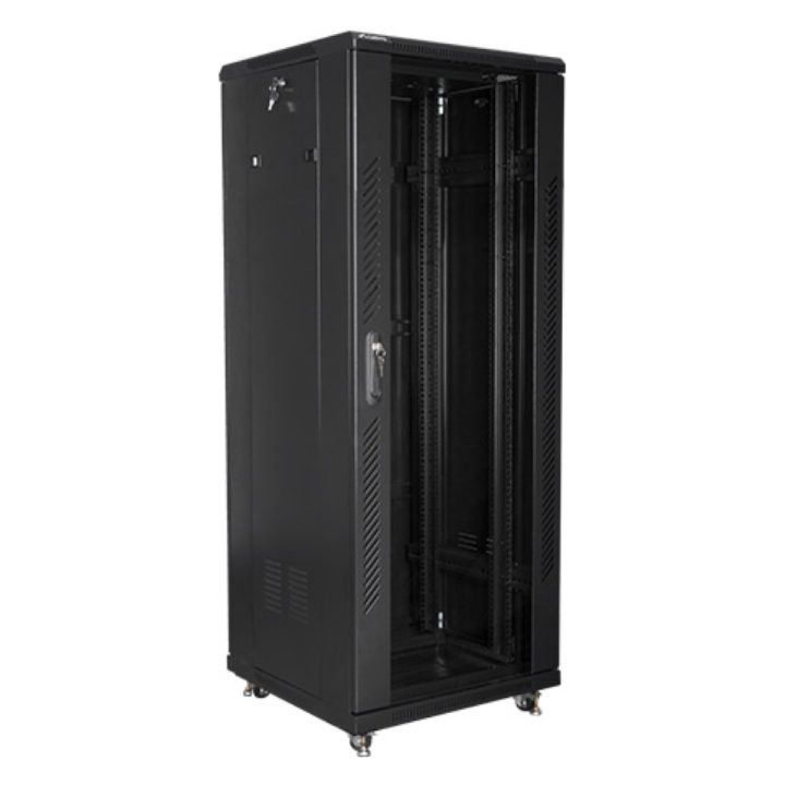 Armário rack de chão Lanberg 32U - 600X600X1603 19 polegadas flat…
