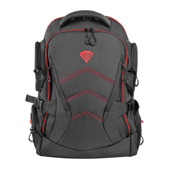 GENESIS Pallad 550 17,3" Mochila Negro, Rojo