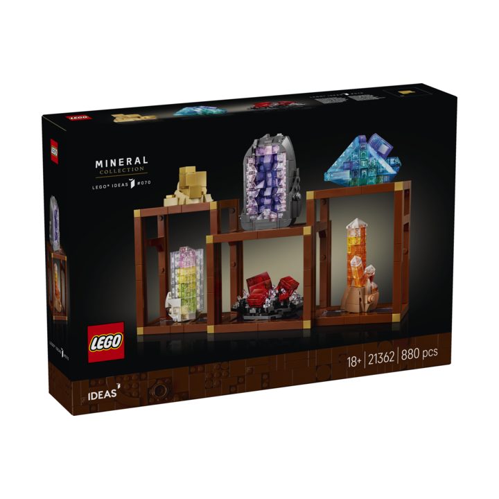 Lego ideas colección de minerales (21362)