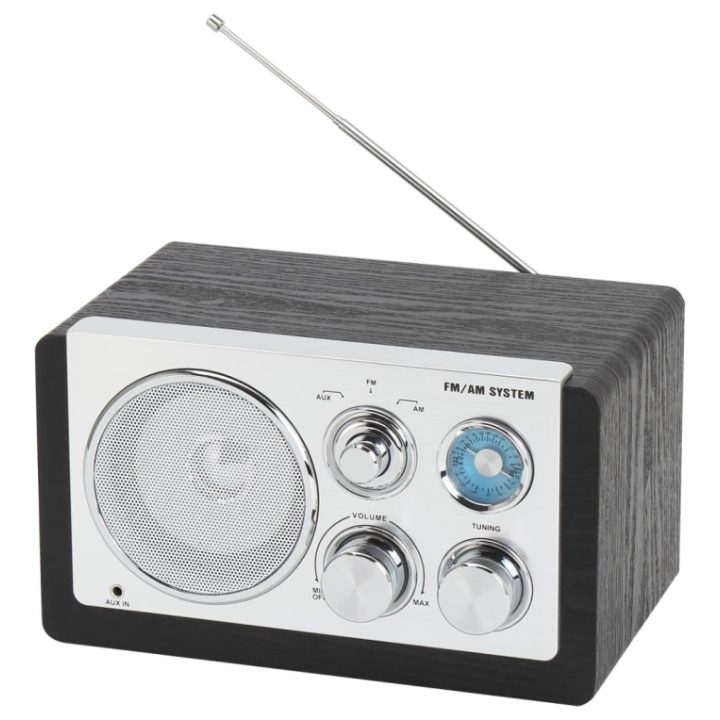 Denver TR-63B Portable Analog Radio Black