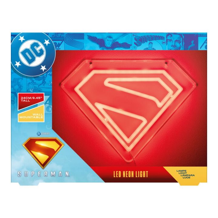 Paladone Superman Wall-Mounted LED Neon Light