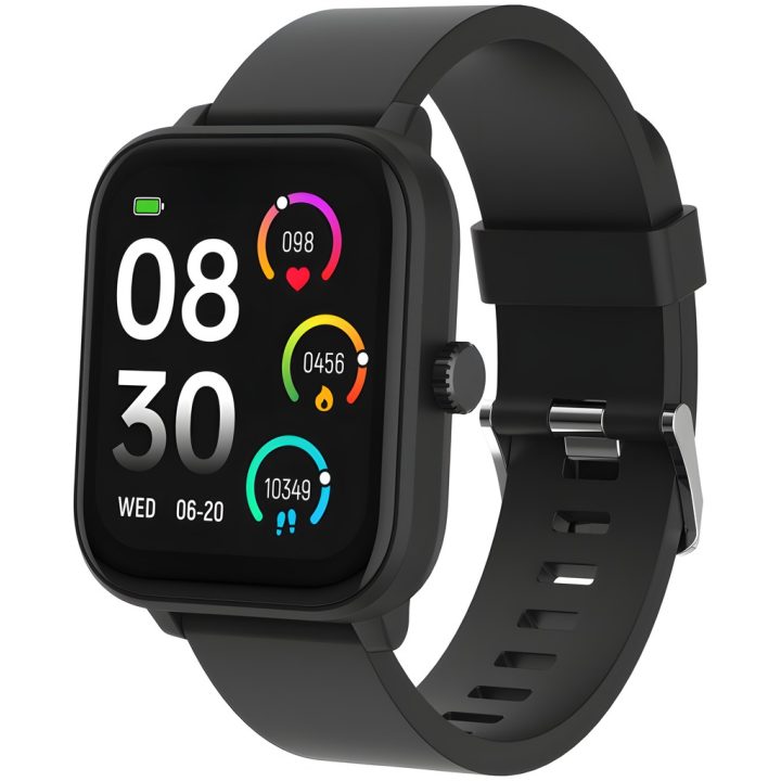 Denver SWG-155B Black Smartwatch 1.83" IPS Digital Touchscreen Black…