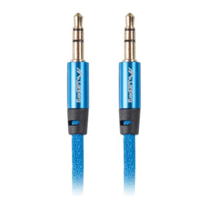 Cabo estéreo Lanberg jack 3,5 mm macho-jack 3,5 mm macho 1 m azul…