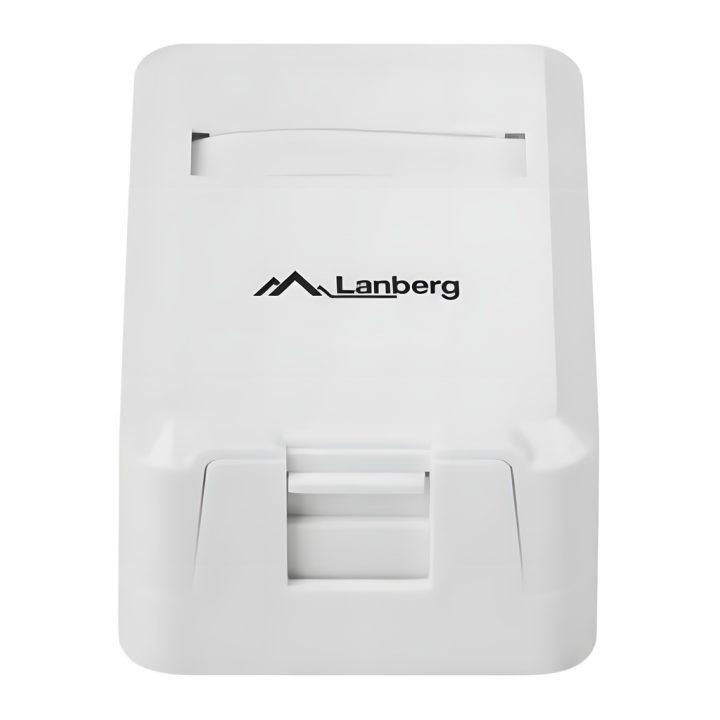 Caixa de conexões Lanberg OK1-0001-w 1 porta